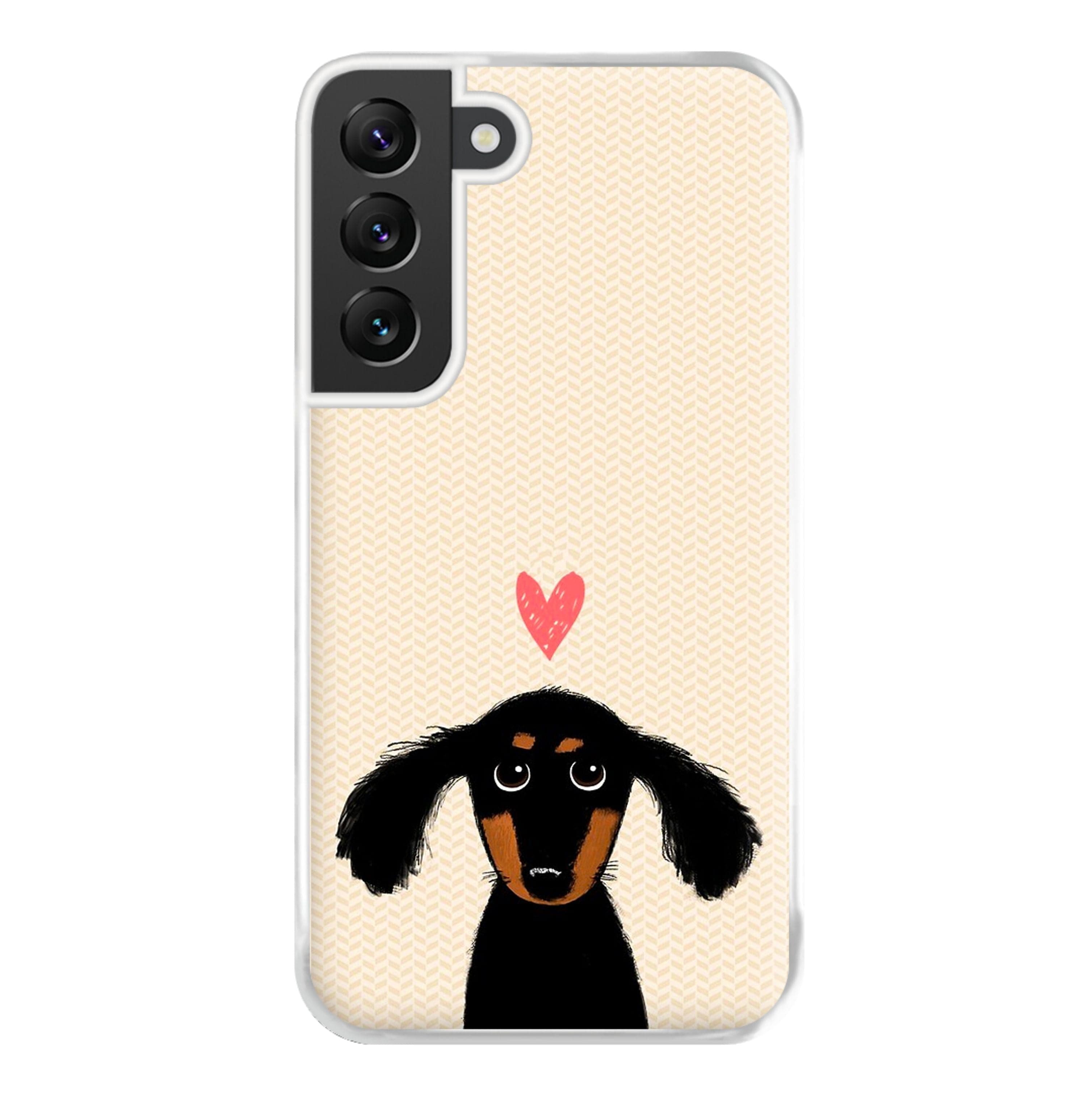 Dachshund Puppy Love Phone Case