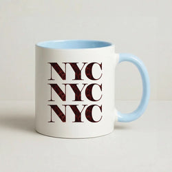 Fifth Avenue  Blue Mug