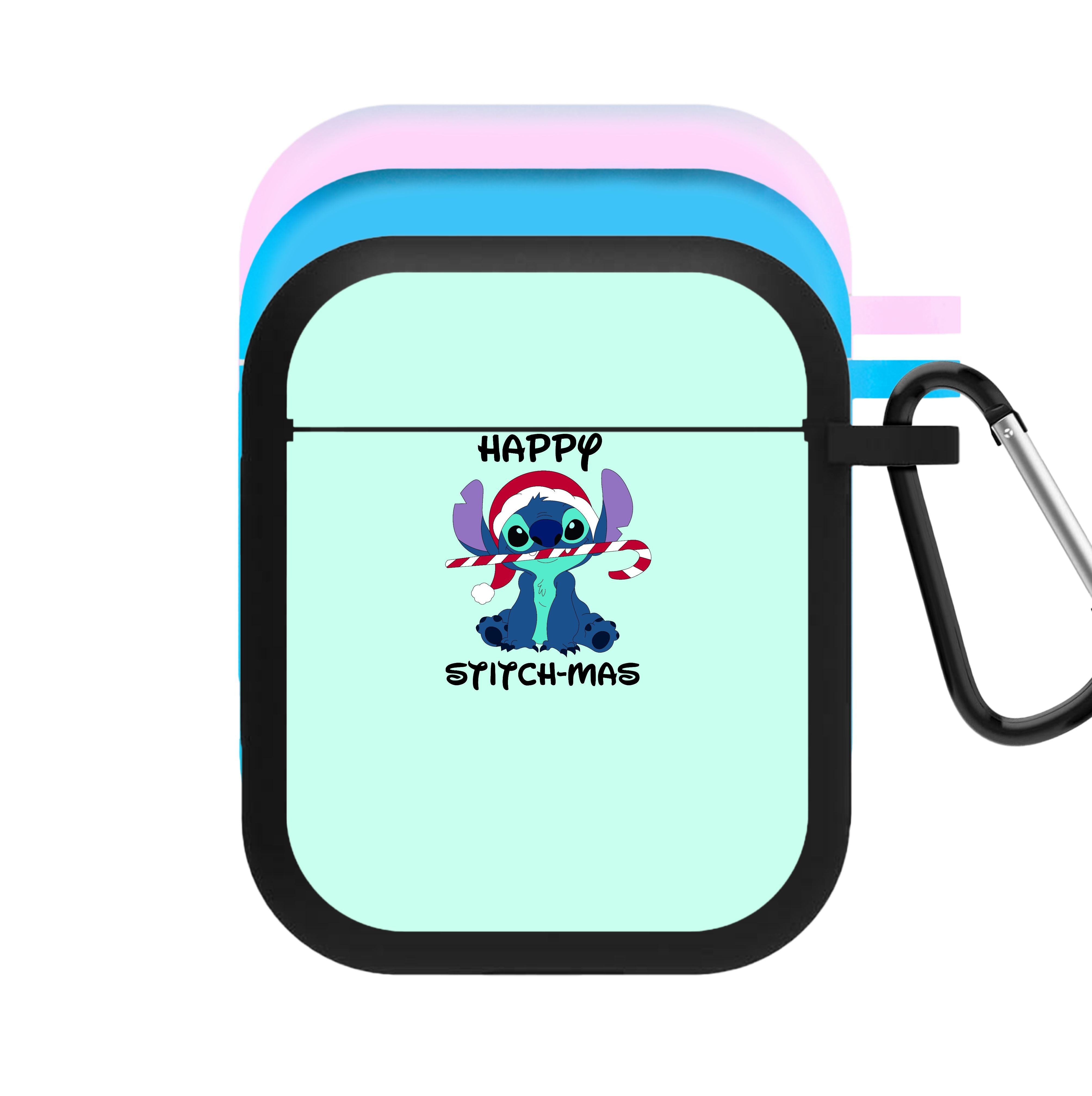 Happy Blue Alienmas - Christmas AirPods Case