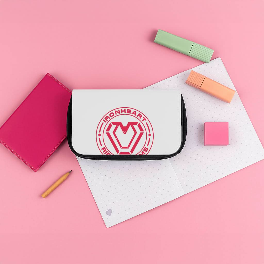 Metal Heart Riri Pencil Case