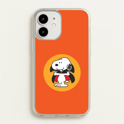 Cartoon Beagle Vampire iPhone 12 Mini Case