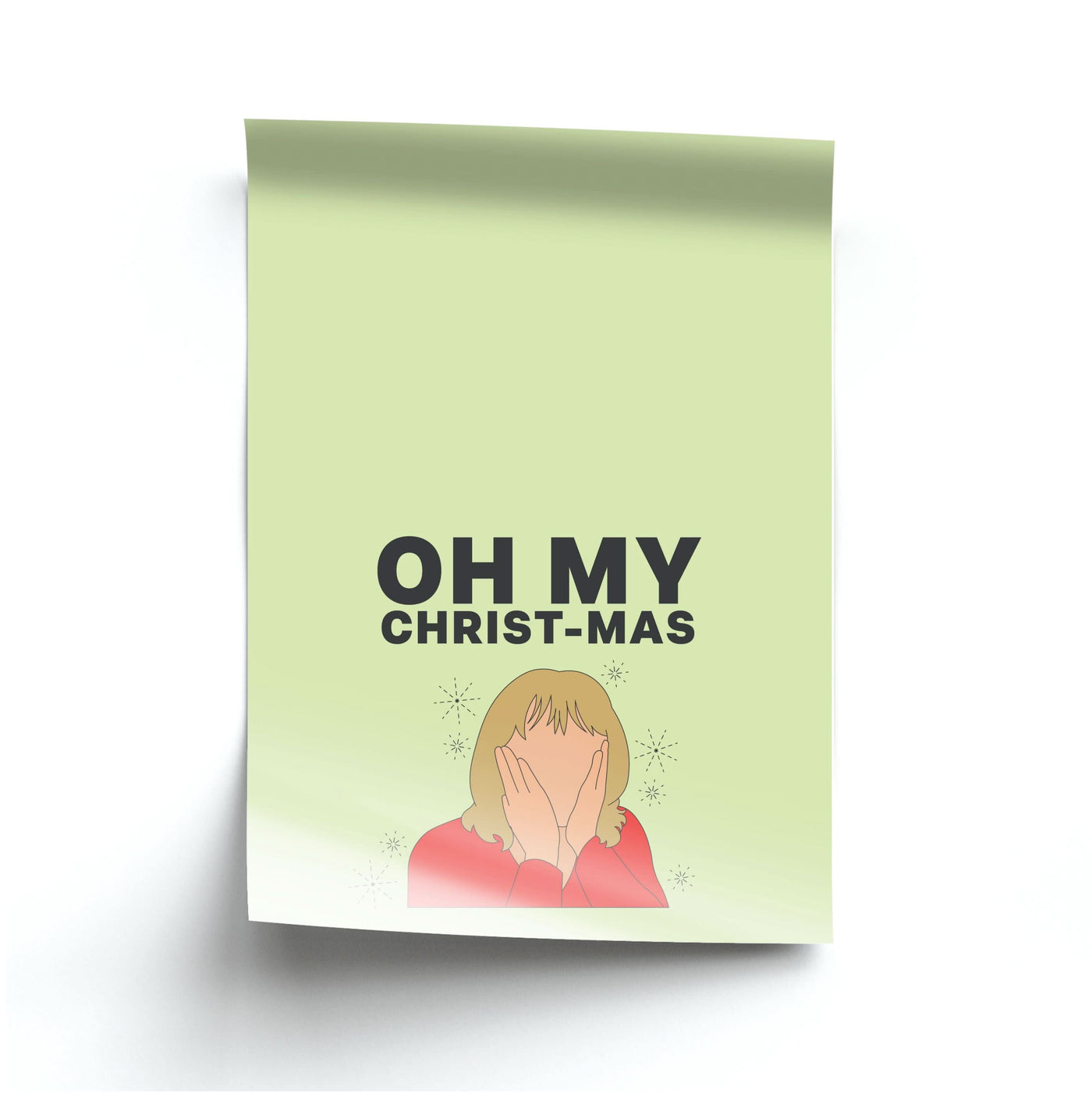 Oh My Christ-Mas Poster