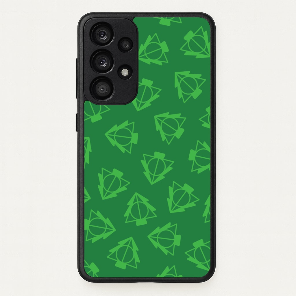 Christmas Tree Wizard Icon Pattern Galaxy A53 Case