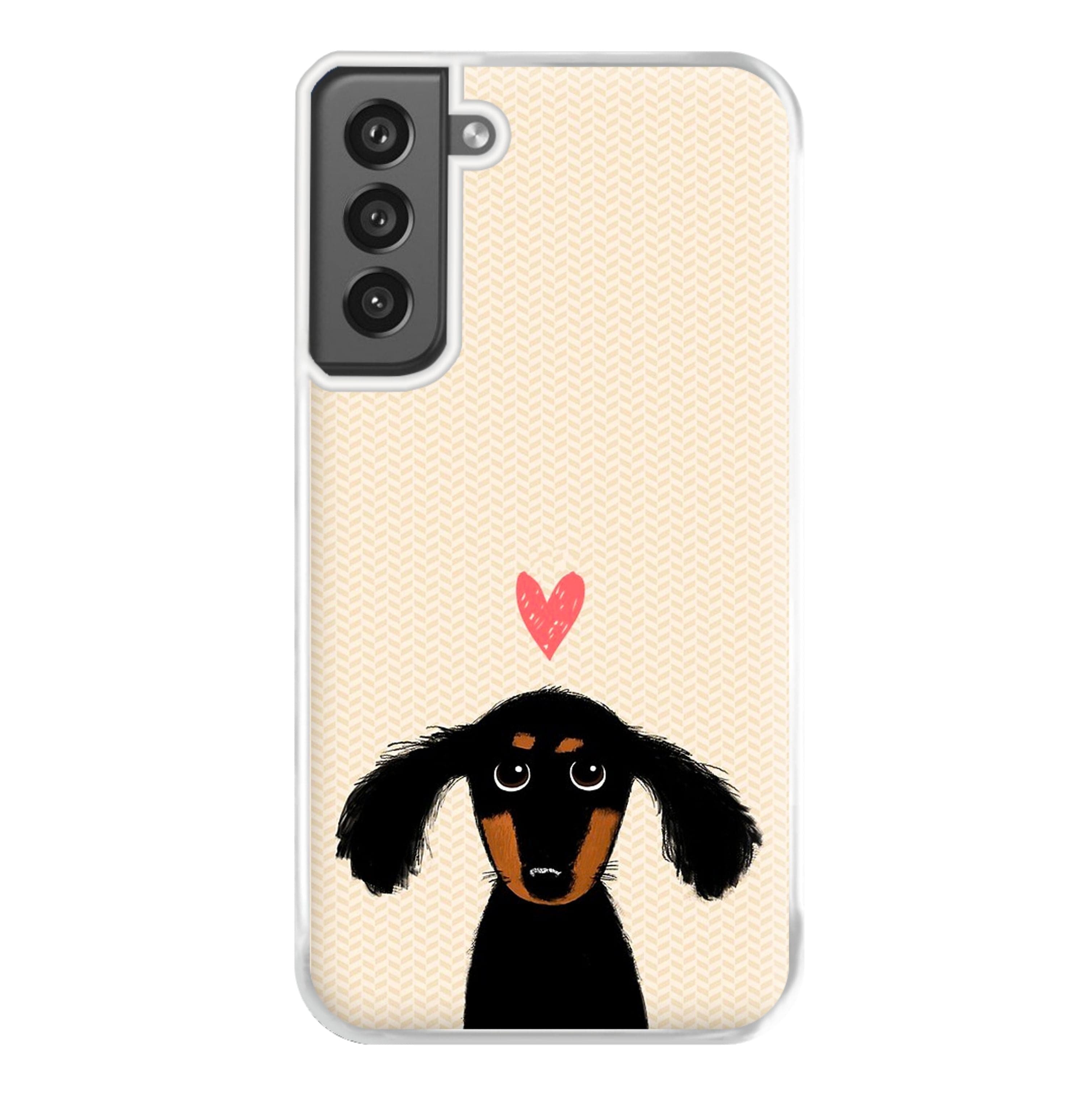 Dachshund Puppy Love Phone Case