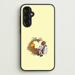 Winnie And Christopher In A Tree Galaxy A14 Case