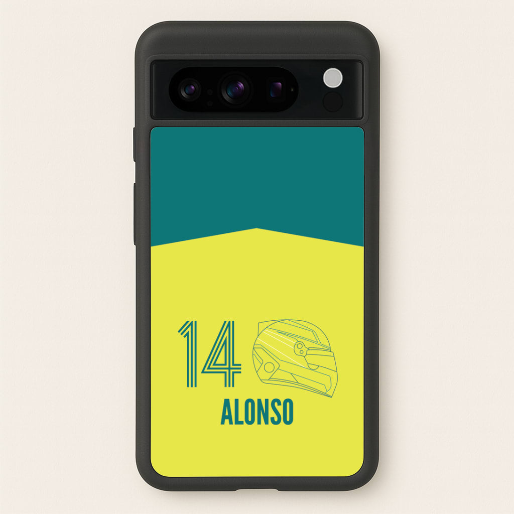 Alonso Helmet 2026 Google Pixel 8 Pro Case