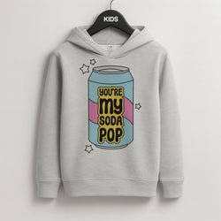 My Soda Can Grey Kids Hoodie