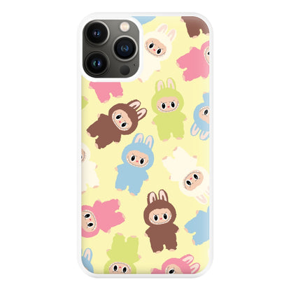 Colourful Little Monsters Pattern iPhone 11 Pro Case