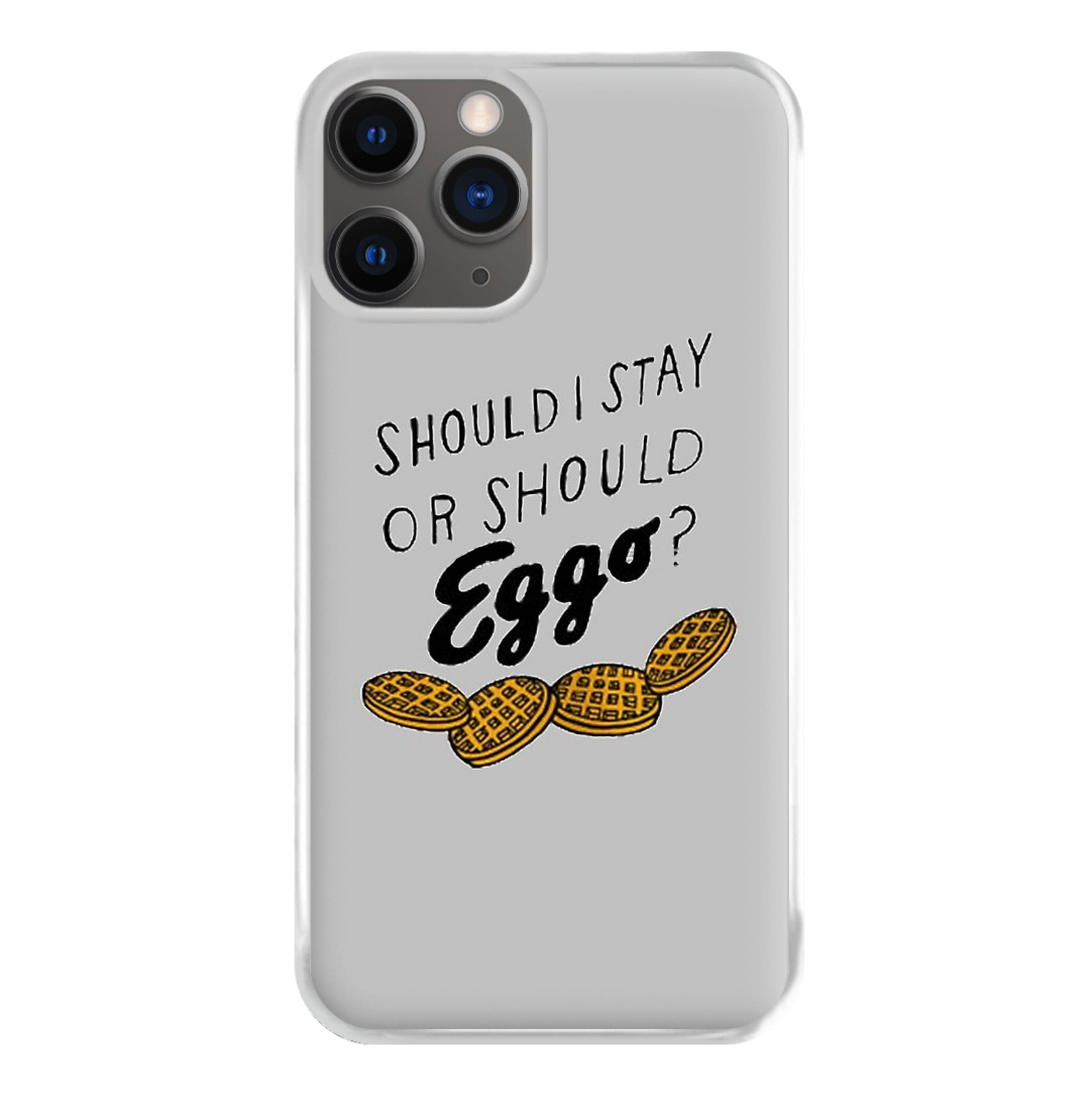 Should I Stay Or Should I Eggo Phone Case