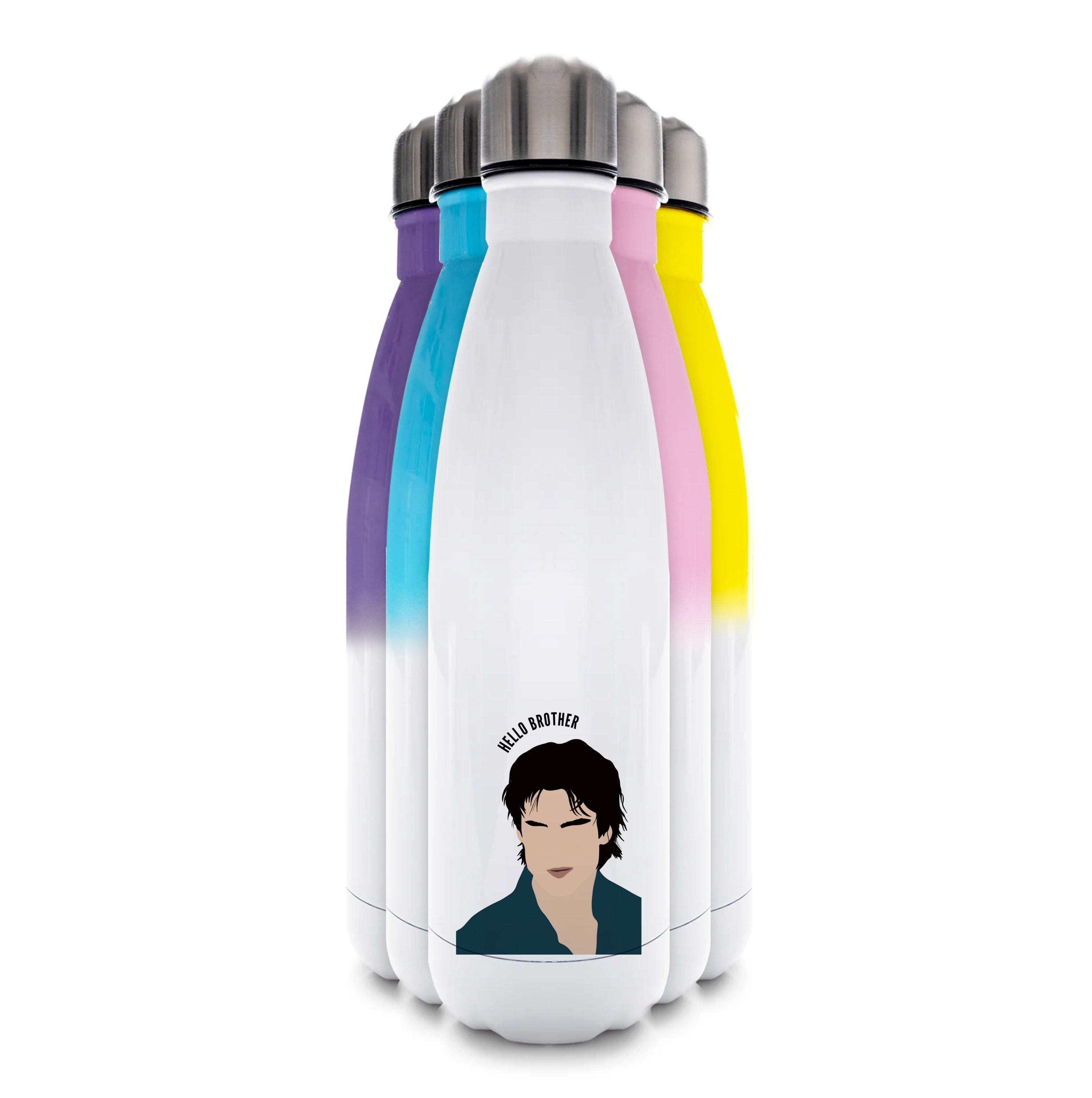 Hello Brother Cartoon - VD Water Bottle