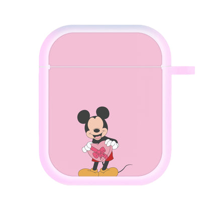 Mickey's Gift Valentine's AirPods Case