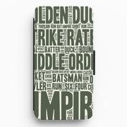 Cricket Wordscape Flip / Wallet Phone Case 1