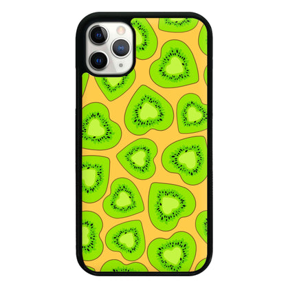 Kiwi Hearts Pattern Phone Case