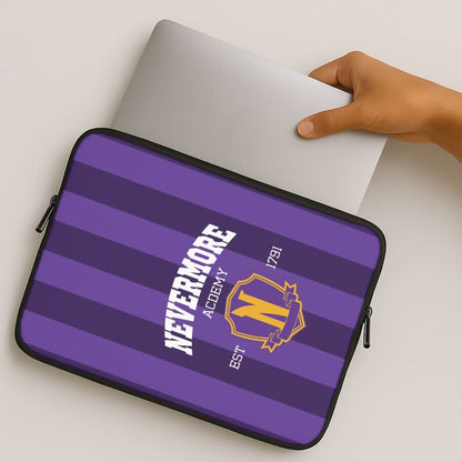 Addams Academy Purple MacBook Cover