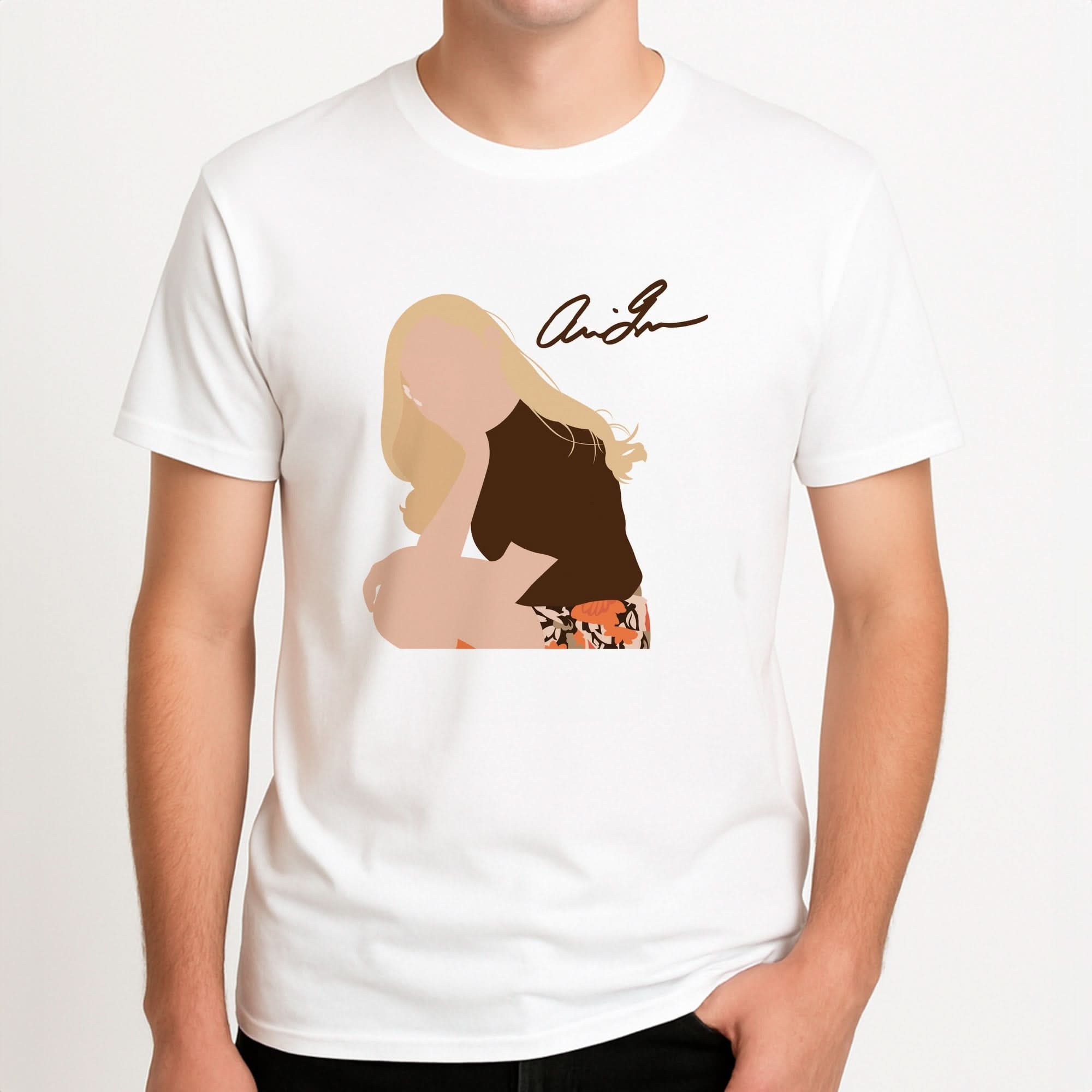 Vintage Pose Mens T-Shirt