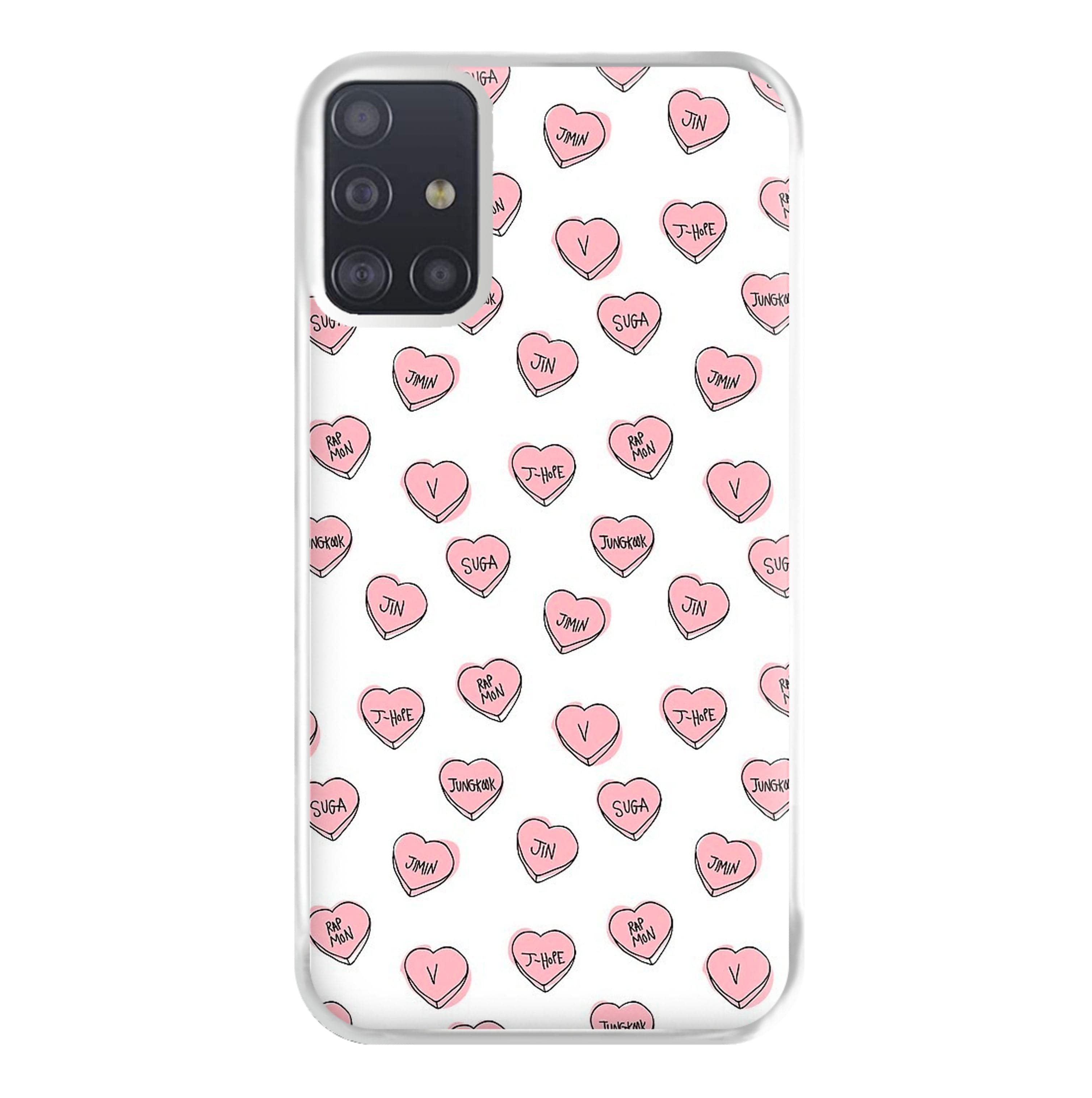 K-Pop Band Hearts Phone Case