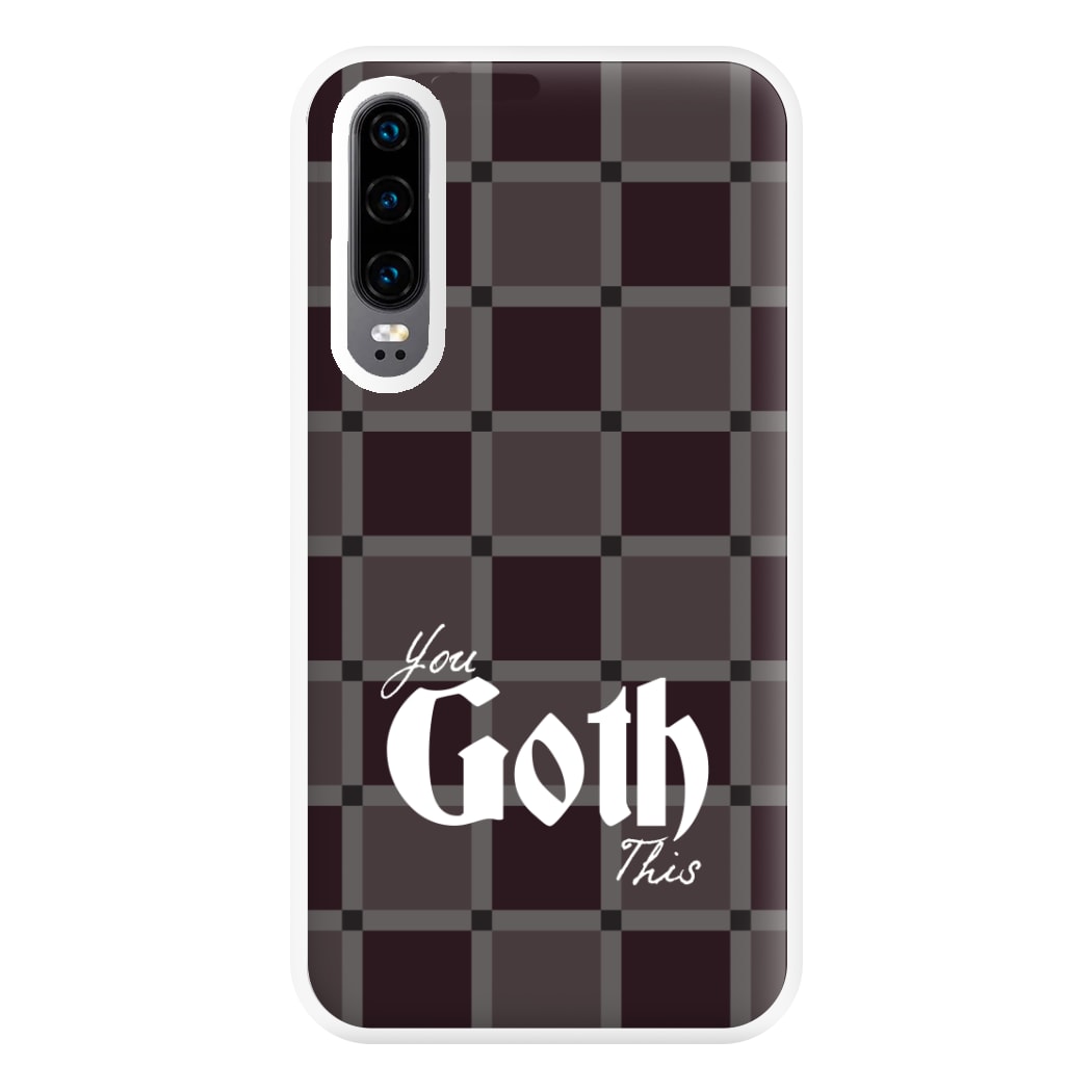 You Goth This Tartan Huawei P30 Case