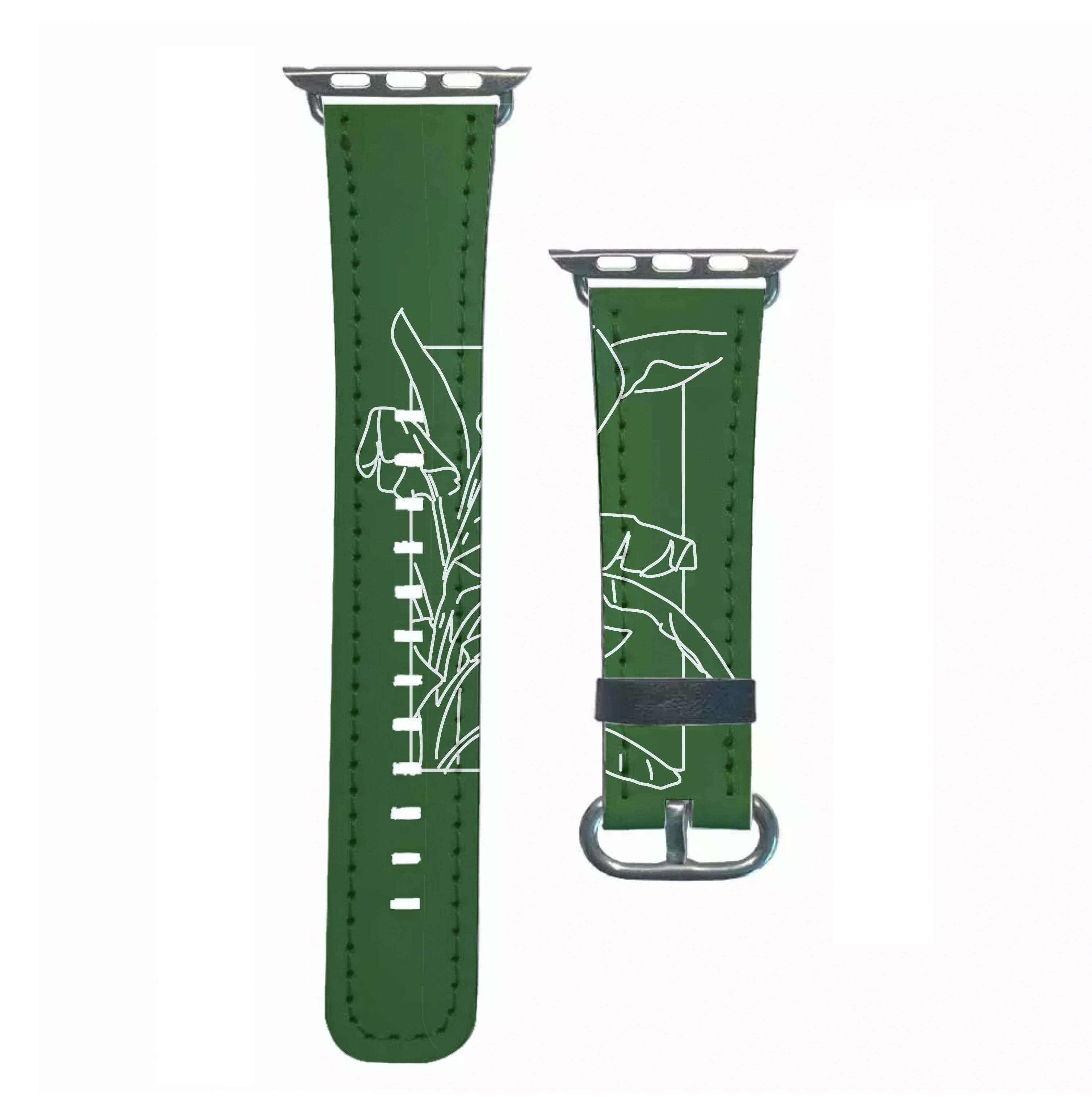 Green Leaf - Foliage Apple Watch Strap