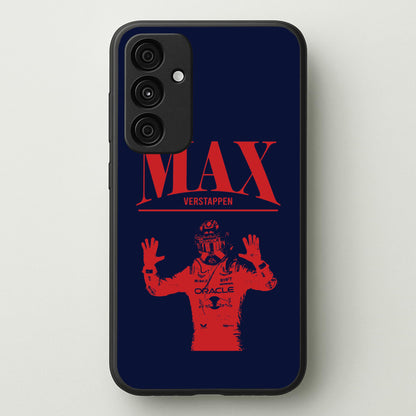 Max Blue And Red Galaxy A35 Case