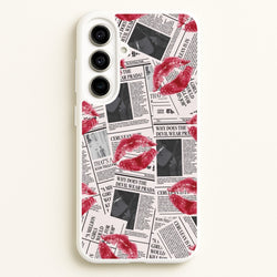 Front Page Kisses Galaxy A56 Case