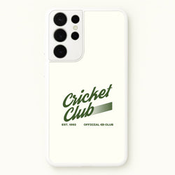 Official Cricket Club Galaxy S21 Ultra Case