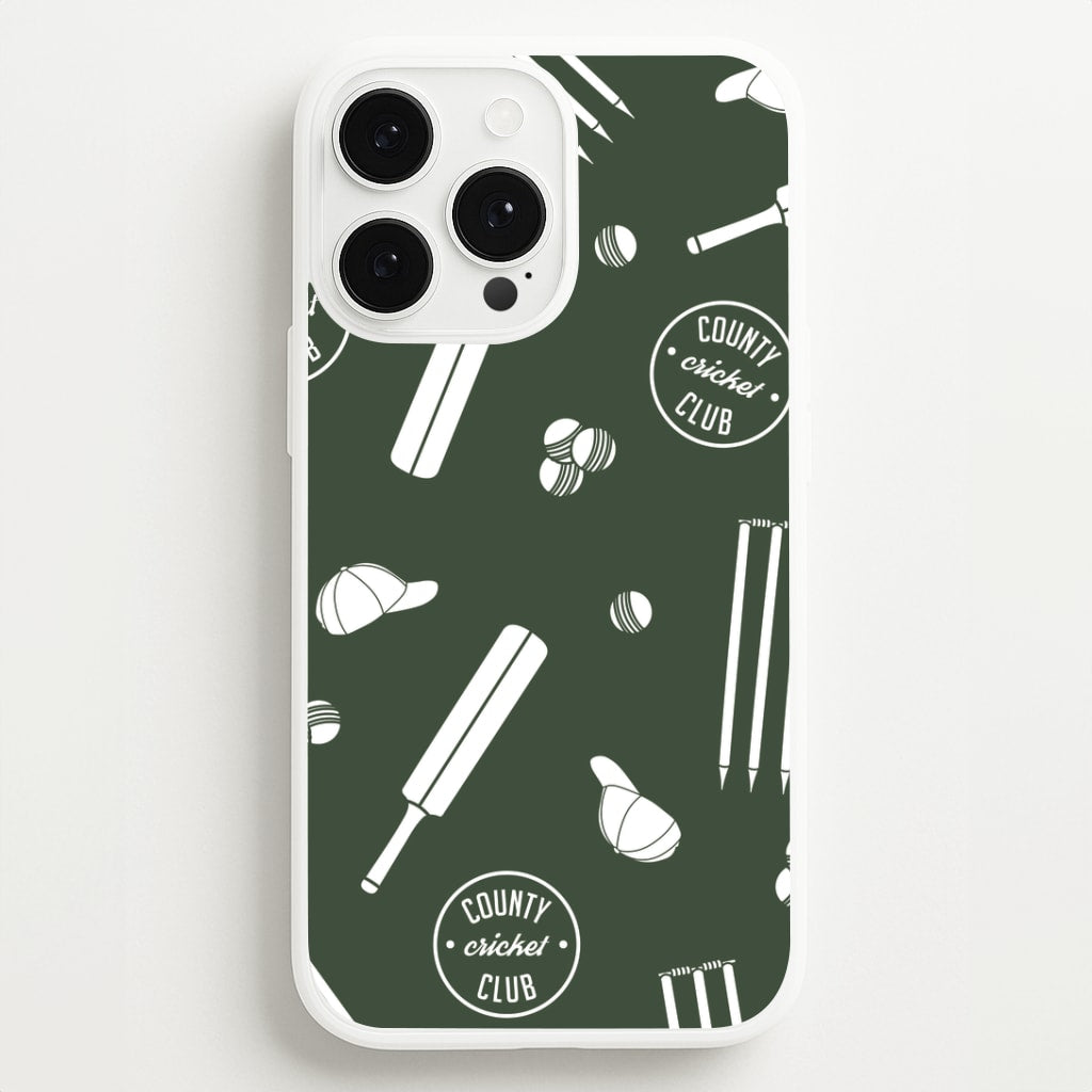 Cricket Props Pattern iPhone 13 Pro Max Case