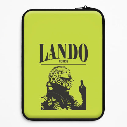 Lando Black And Green  Universal Laptop Sleeve