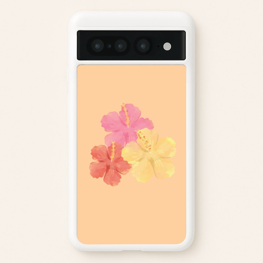 Hibiscus Sunset Google Pixel 7 Pro Case