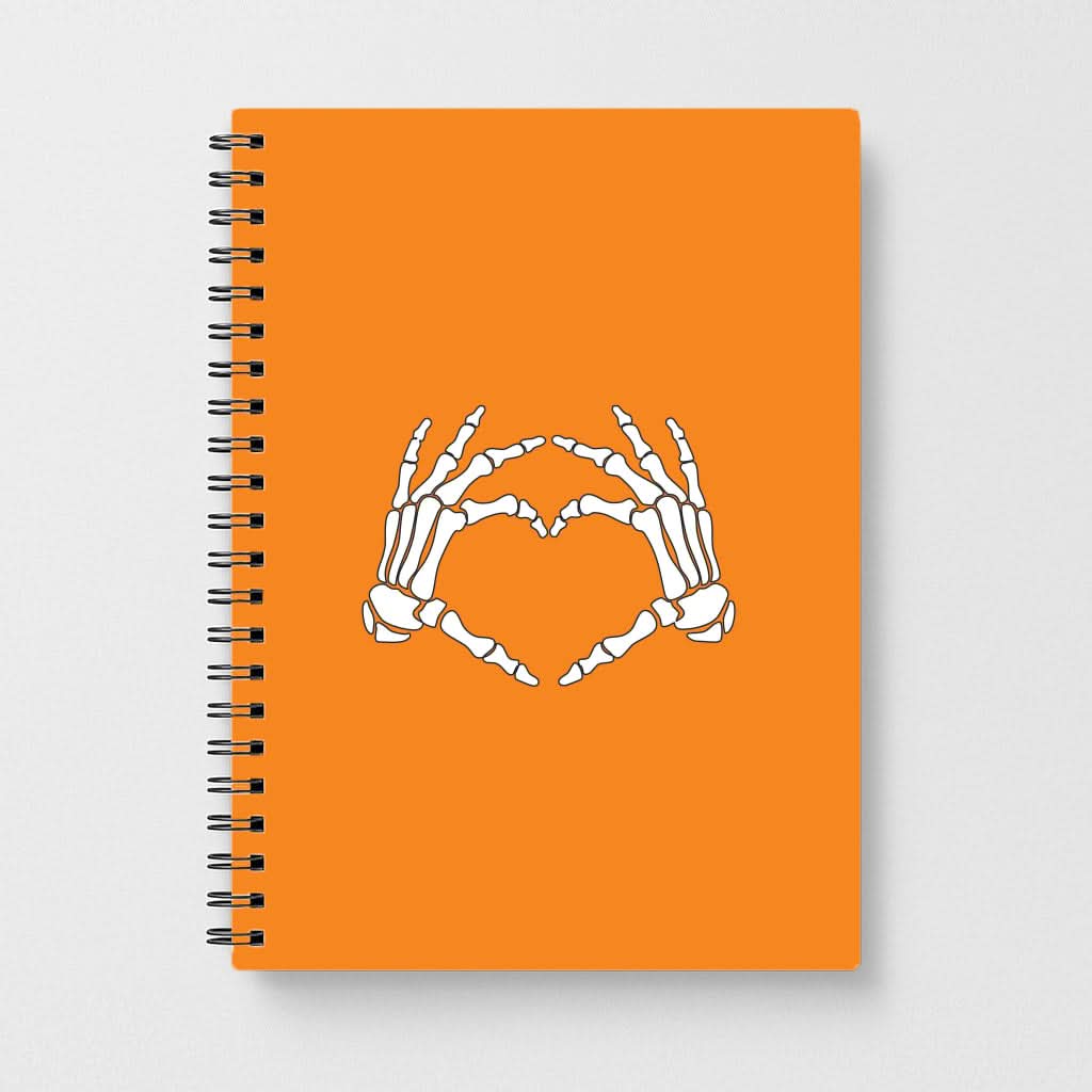 Skeleton Heart Notebook