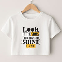 Look At The Stars Crop top