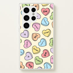 K-Pop Band Members Love Hearts Pattern Galaxy S24 Ultra Case