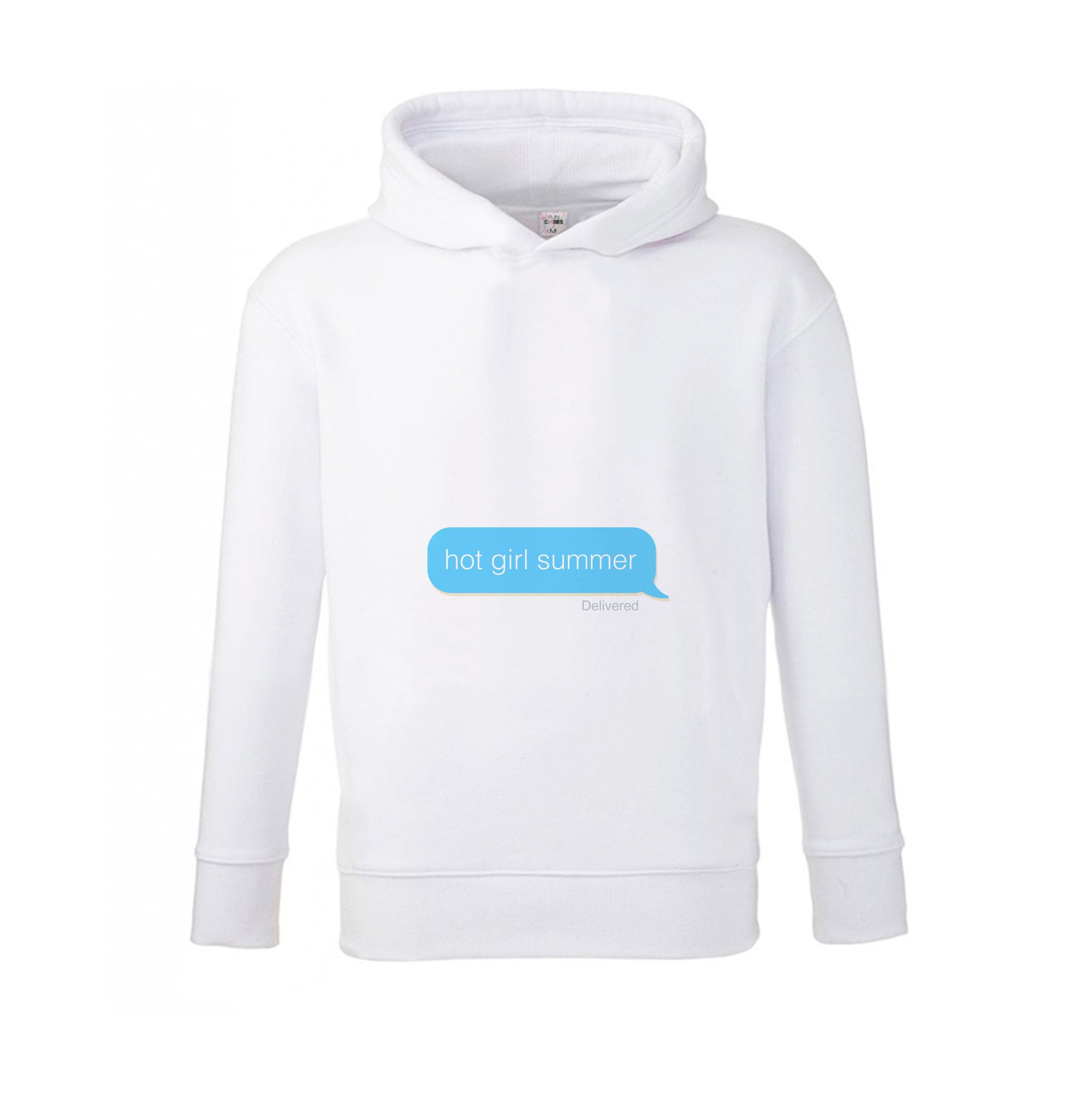 Hot Girl Summer Text - Summer Kids Hoodie