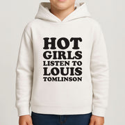 Hot Girls Listen To Louis Kids Hoodie 4