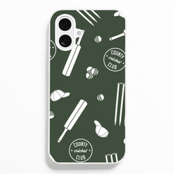 Cricket Props Pattern iPhone 16 Plus Case