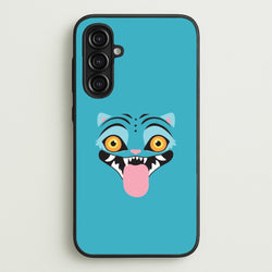Demon Cat Face Galaxy A16 Case