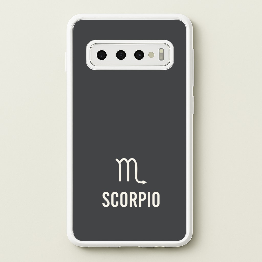 Scorpio Pastel Zodiac Galaxy S10 Case