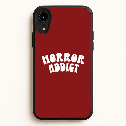 Horror Addict iPhone XR Case