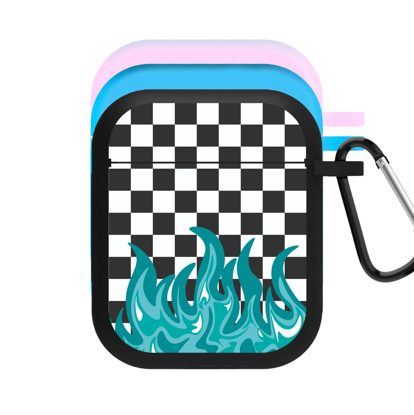 Blue Flame - Skate Aesthetic  AirPods Case