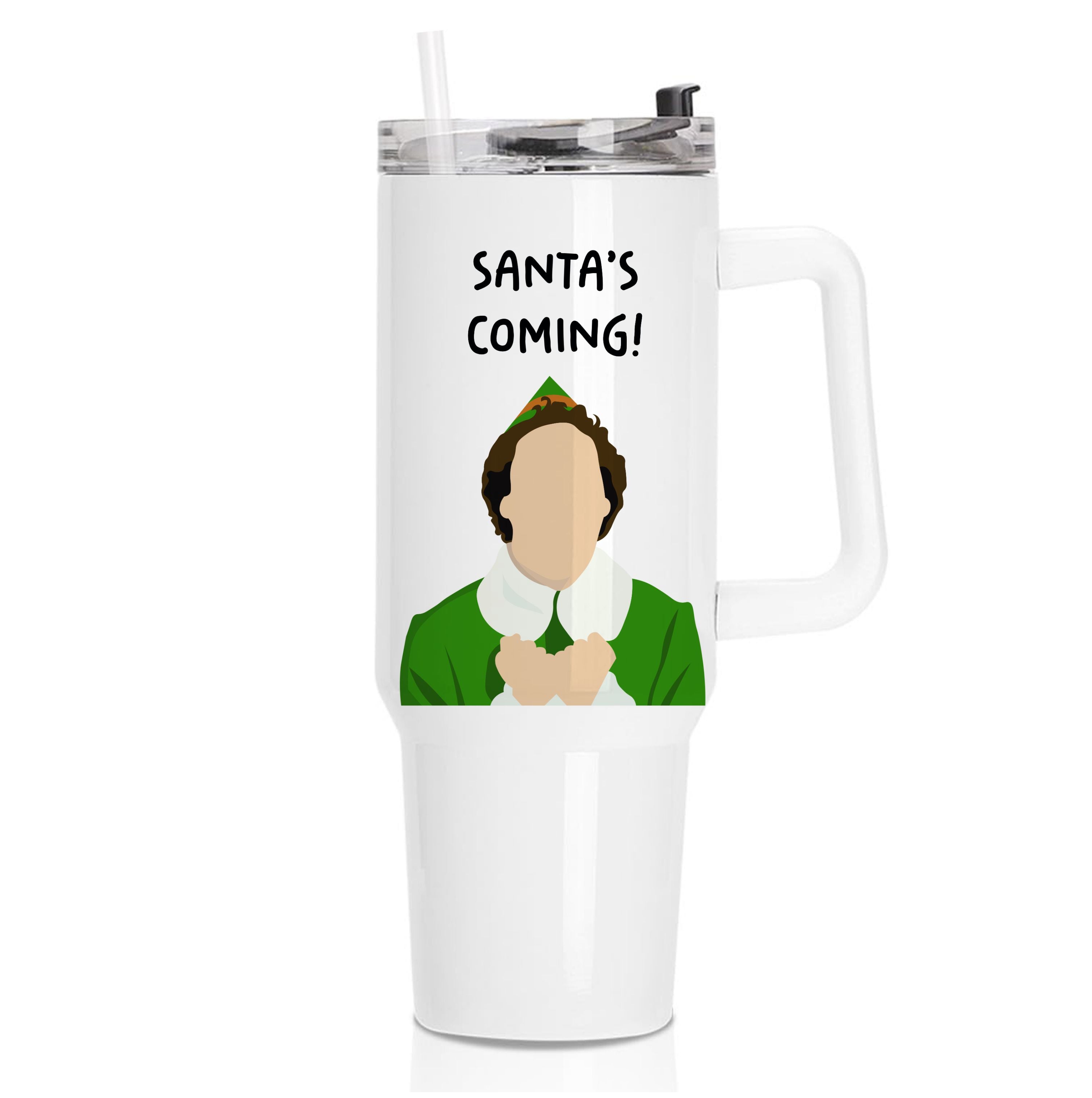 Santa's Coming! - Elf Tumbler