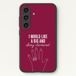 Shiny Diamond Galaxy S25 Case