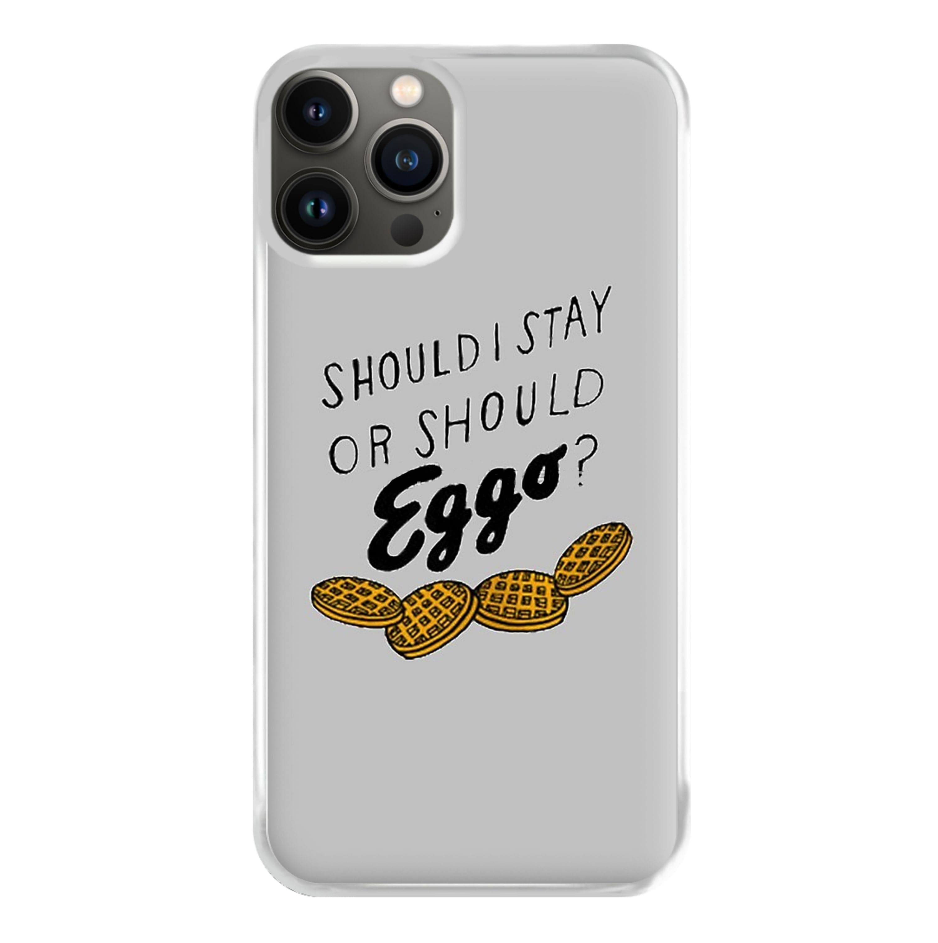 Should I Stay Or Should I Eggo Phone Case