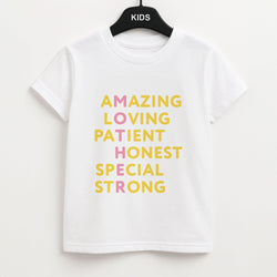 Mother Anagram Kids Unisex T-Shirt