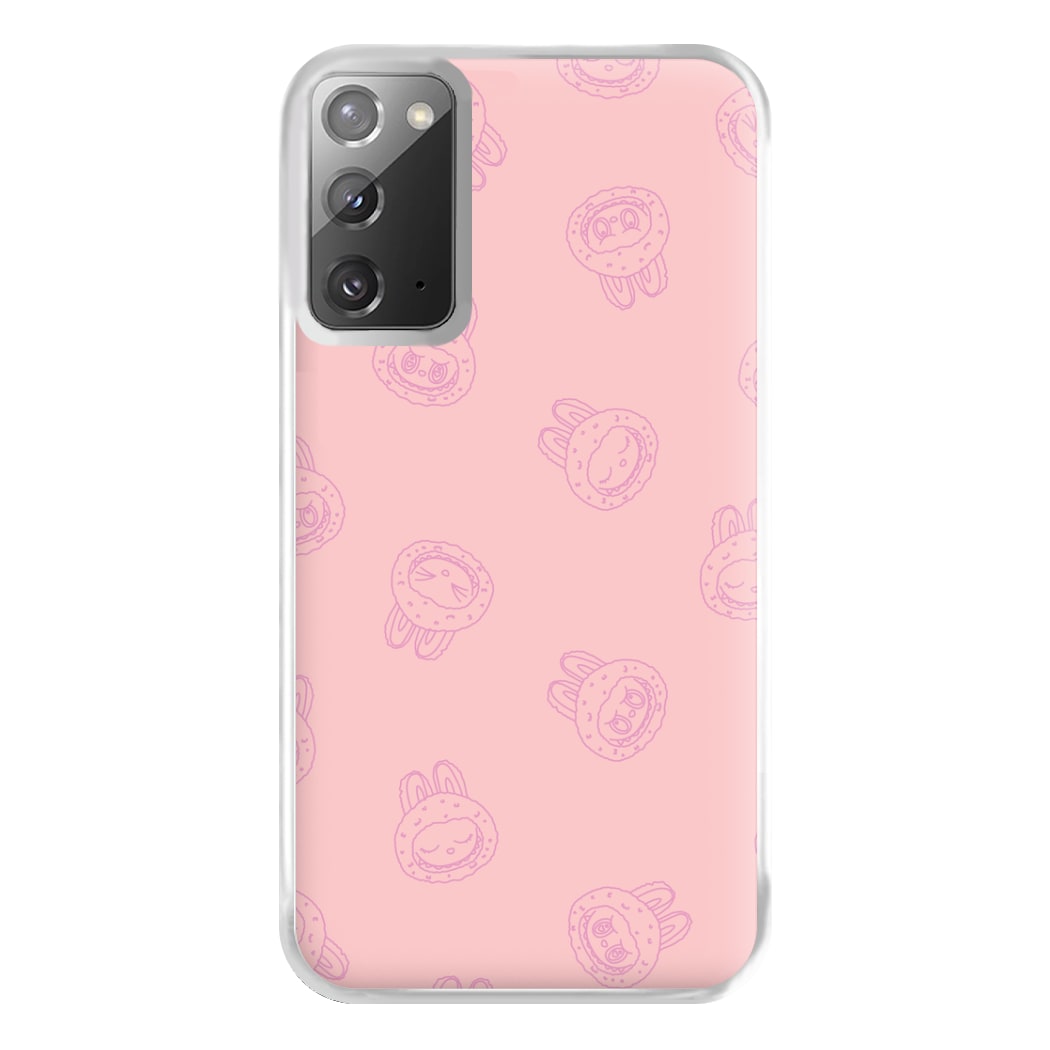 Monsters Outline Pattern II Galaxy Note 20 Ultra Case