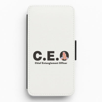 Chief Entanglement Officer Flip / Wallet Phone Case