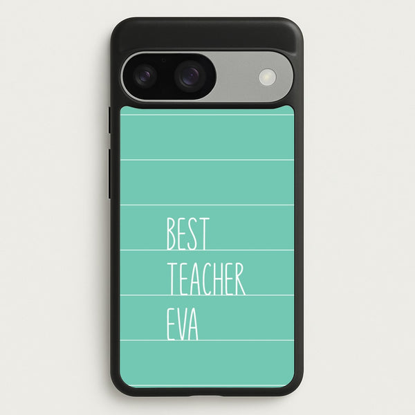 Best Teacher Eva Google Pixel 9 / 9 Pro Case