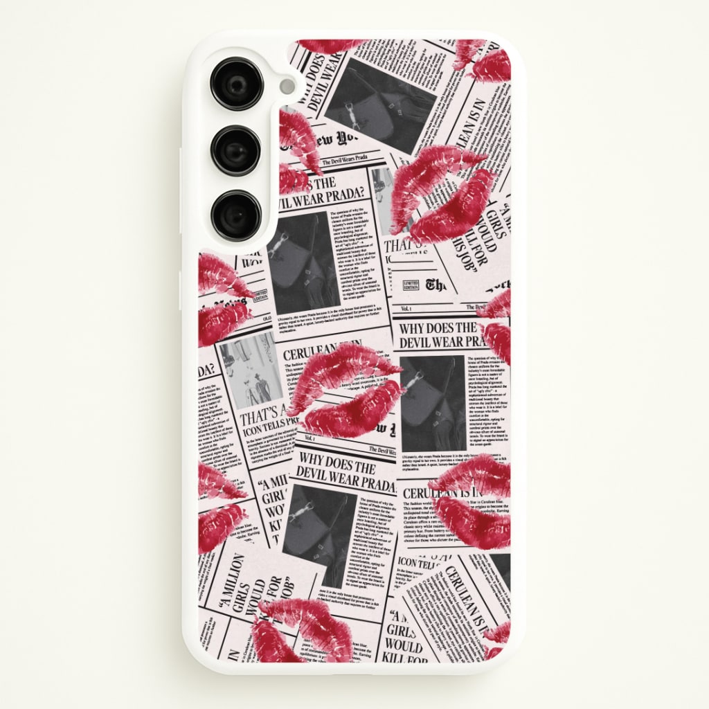 Front Page Kisses Galaxy S23 Case