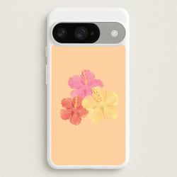 Hibiscus Sunset Google Pixel 10 / 10 Pro Case