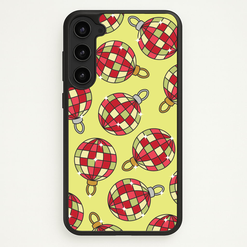 Disco Baubles Pattern Galaxy S23 Case