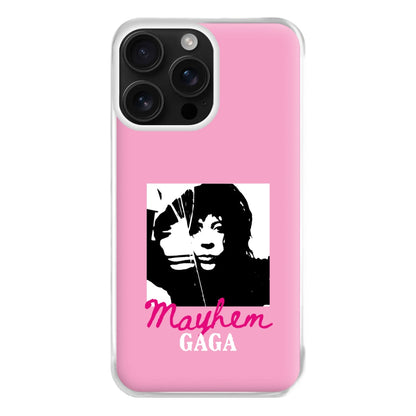 Pink Mayhem Gaga iPhone 16 Pro Max Case