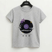 Amethyst Vinyl Scrapbook Kids T-Shirt 2